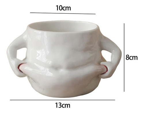Bz1 H Taza De Café De Cerámica Jugo Bebida Adorable Ligero