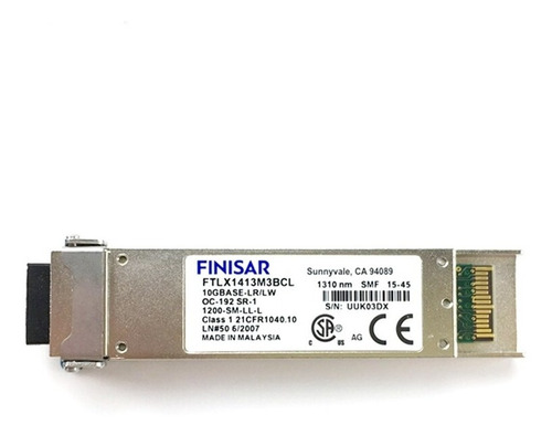 Transceiver Finisar 1310nm Smf 10gbase-lr/lw Ftlx1413m3bcl