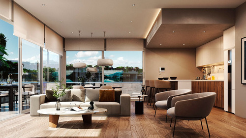 Departamento En Venta En Playa Del Carmen, Quintana Roo, The Leaf, Dentro De Playacar