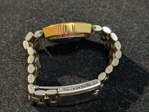 Reloj Mujer Elegant Tissot Automátic D Lujo Vintage Chapado (Reacondicionado)