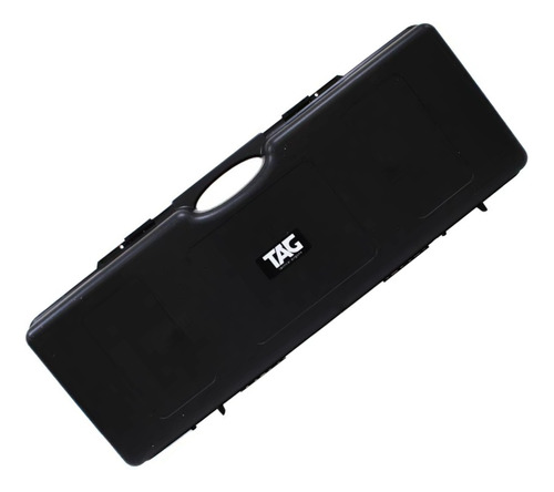 Maleta Case Rígido Nautika Spartak Tag Para Rifles Airsoft Cor Preto