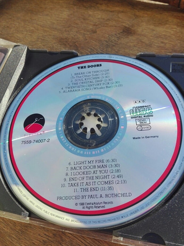 The Doors - The Doors (primer Álbum) Cd