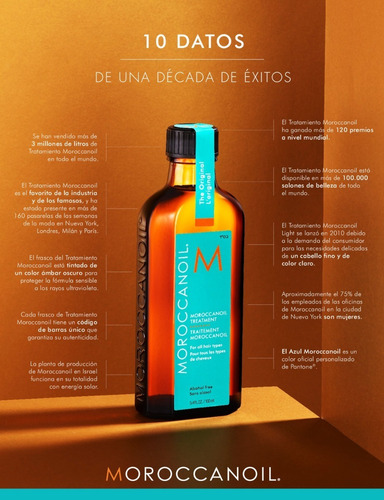 Imagen 3 de 6 de Tratamiento Aceite Argán 25 Ml / Moroccanoil