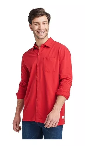 Camisa Roja Hombre | 📦