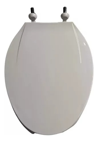Asiento Alargado Para Inodoro Taza Wc Gris