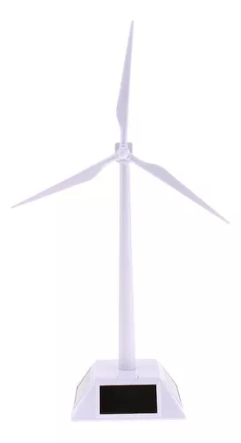 Whbgxwzy Mini Brinquedo Moinho De Vento De Energia Solar, Modelo De Turbina  Eólica De Mesa Moinhos De Vento Movidos A Energia Solar Para Crianças  Ferramenta De Ensino De Ciências
