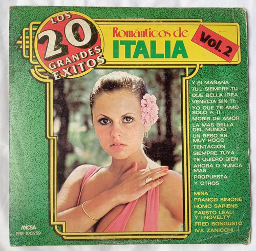 Mina Franco Simone Homo Sapiens Iva Zanicchi Vinilo / Kktus