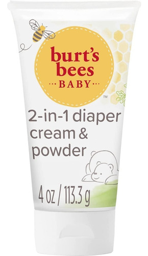 Burt's Bees Crema Para Rozadura De Pañales, Sin Talco, Baby