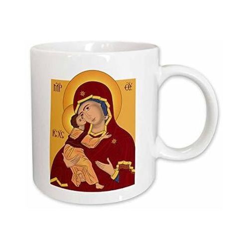 Taza De Cerámica De Nuestra Señora De Vladimir, 11 On...