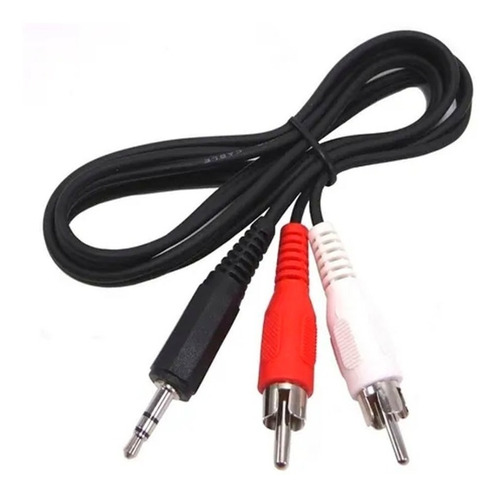 Cable De Audio 2 Salidas Rca A Jack 3.5  2 Colores-auxiliar 