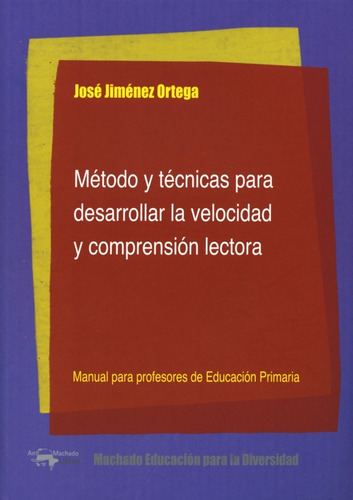 Met Y Tecnicas P Desar La Vel Y Compren Lectora - Jose / Men