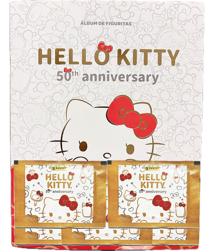 Álbum De Figuritas Hello Kitty 50º Aniversario + 50 Sobres