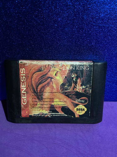 Lion King Sega Genesis