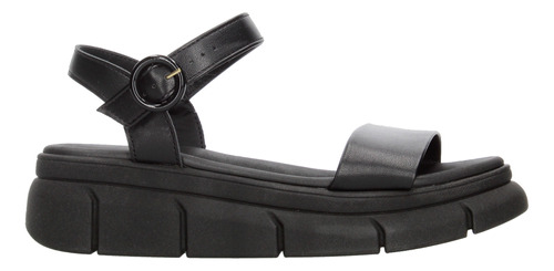 Sandalias Moleca Negro Para Mujer [mle37]