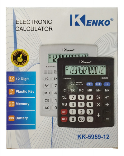Calculadora Kenko Kk-5959-12 Gran Canal 