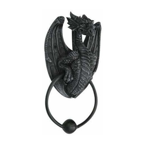 7inch Dragon Grgola Busto Resinallamador De Puerta Estatua F