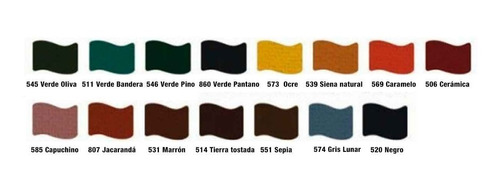 Imagen 3 de 5 de Pintura Para Tela Acrilex 37ml. Pack X 10 Colores