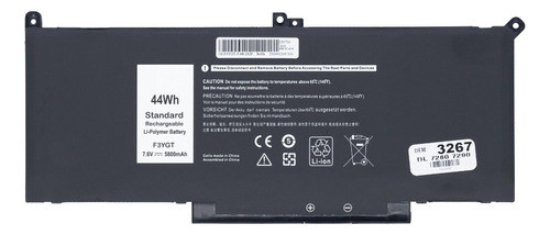 Bateria Para Portatil Dell Latitude 7280 7290 7380 F3ygt