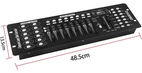Controlador Mesa Iluminación Dmx 512 192 Canales
