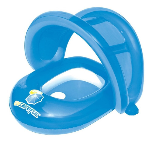 Salvavidas Bebe Con Techo Proteccion Uv Inflable Pileta