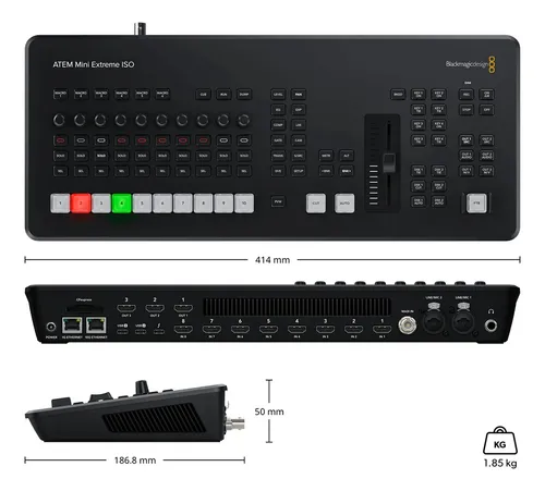 Switcher Atem Mini Extreme Iso G2 Blackmagic Design | Parcelamento
