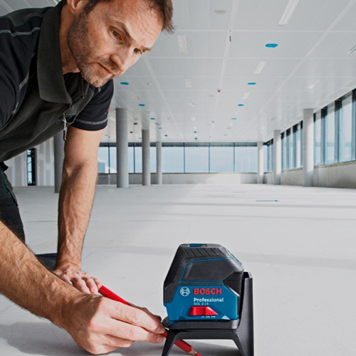 Imagem 3 de 6 de Nível A Laser Vermelho Bosch Gcl 2-15 Pontos Prumo 15m