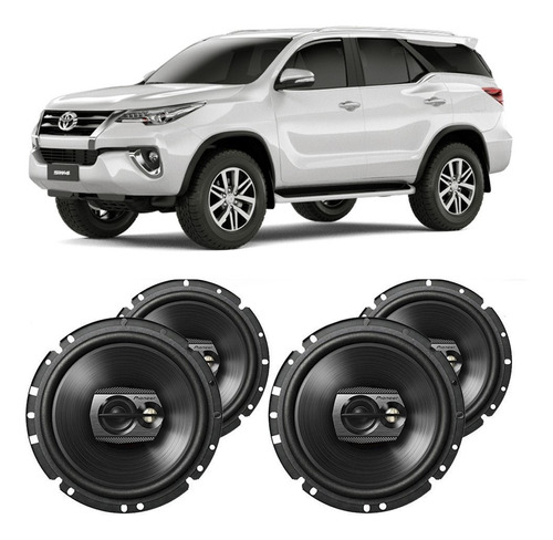 Alto Falante Toyota Hilux Sw4 2012 A 2016 Pioneer 200w