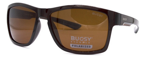 Lentes De Sol Bugsy - 5122 Varilla Marrón Diseño Marron C2