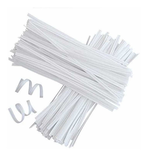 Imagen 1 de 6 de Alambre Plastificado Twister Para Atado De Bolsas Plasticas