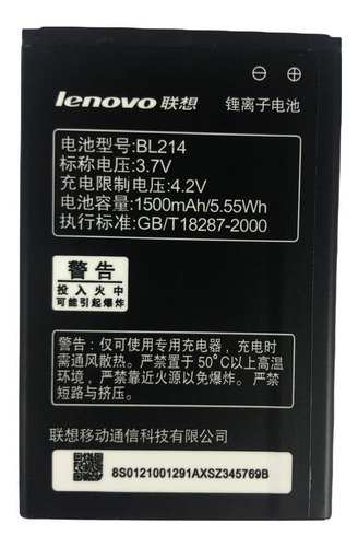 Bateria Para Lenovo A269, A208t, A218t, A305, A316 Bl214