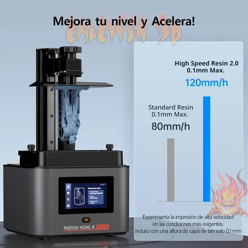 Anycubic Photon Mono 4 Ultra Velocidad Impresora 3d 10k