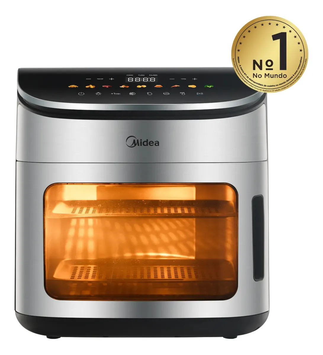 Fritadeira Air Fryer Oven 12l Digital Midea 127v