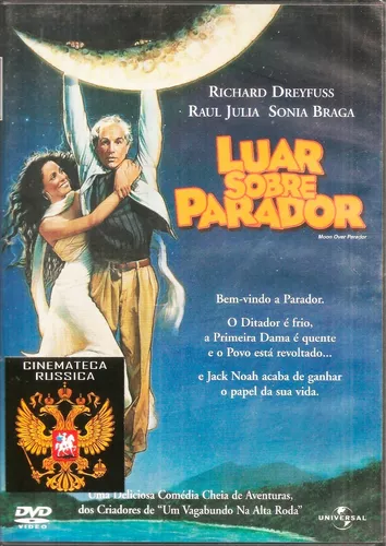 Dvd Luar Sobre Parador, C Raul Julia, Sonia Braga,.. 1988 + | Parcelamento  sem juros