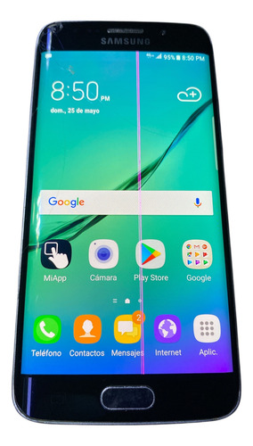 S6 Edge Liberado Funcional Sm-g925i Azul Marino (Usado)