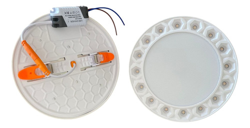 Luz Led De Techo 16+16 Watts