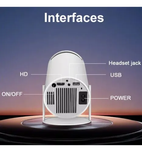 Mini Proyector Portátil 4k Android Full Hd Smart Wifi Cinema