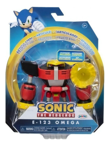 Figura Sonic The Hedgehog E-123 Omega
