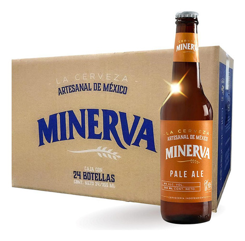 Caja Cerveza Artesanal Minerva Pale Ale 355ml