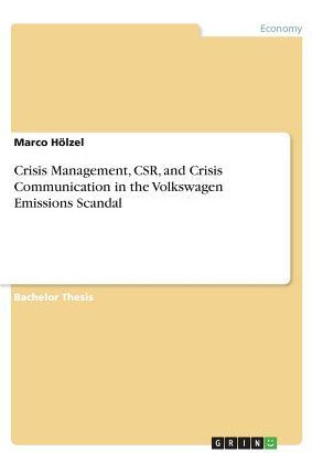 Libro Crisis Management, Csr, And Crisis Communication In...