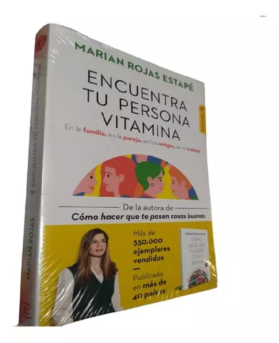 Encuentra tu persona vitamina (Crecimiento personal) : Rojas Estapé, Marian:  : Libros