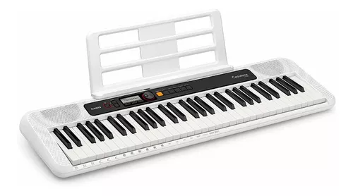 Kit Teclado Casio CT-S200 Branco + Pedal Stand - Koala Music