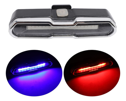 Luces Usb Recargable Led De Impermeable Trasera De Bicicleta