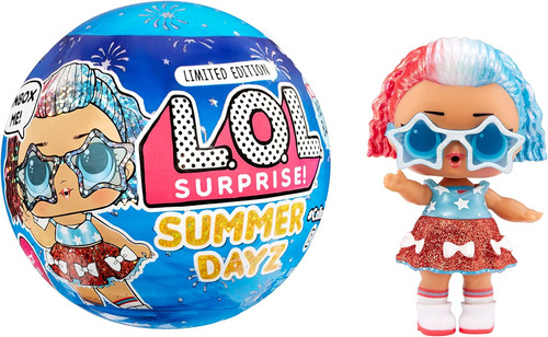 Lol Summer Dayz Jubilee Doll Con 7 Sorpresas, Accesorios, Mu
