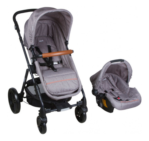 Coche Travel System Cloud Gris Infanti- Bebés Y Niños