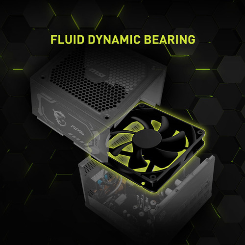 Fuente De Alimentación Msi Mag A1000gl Pcie 5 1000w 80 Plus