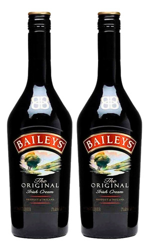 Licor Bailey's Cream Original 750ml X2 Cremoso Paladar Negro