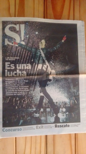 30 Seconds To Mars - Suplemento Si 17/09/2010