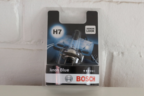 Imagen 2 de 8 de Luces Bosch H7 12v Luz Xenon Blue 55w Px26d