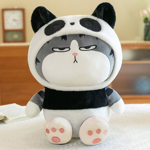 Peluche Gatito Kawaii Con Disfraz Adorable