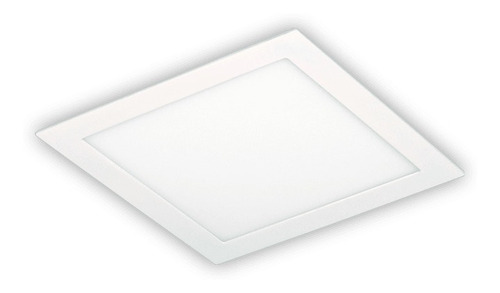 Panel Led 18 Watts Cuadrado Artefacto Para Embutir